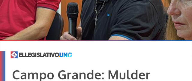 Campo Grande: Mulder llamó a la unidad institucional para impulsar el crecimiento de la ciudad