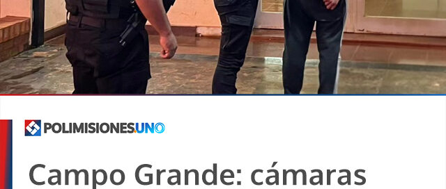 Campo Grande: cámaras y rápido despliegue permitieron detener a un joven por intento de robo de una camioneta