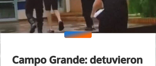 Campo Grande: detuvieron a una pareja acusada de múltiples robos tras ocultarse en una vivienda deshabitada